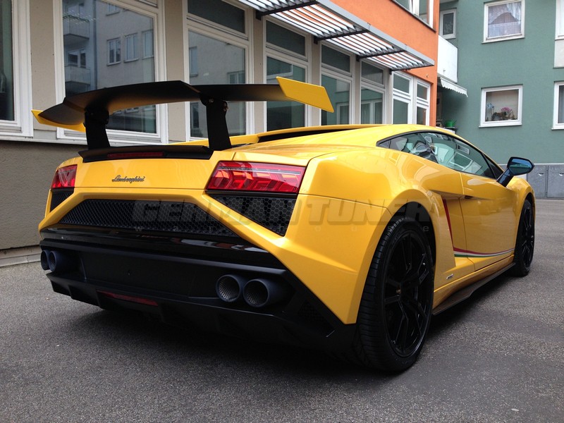 DMC Lamborghini Gallardo Edizione-GT for LP560 & LP570 GT3 Carbon Fiber Front & Rear Bumper Super Trofeo Stradale - Image 2