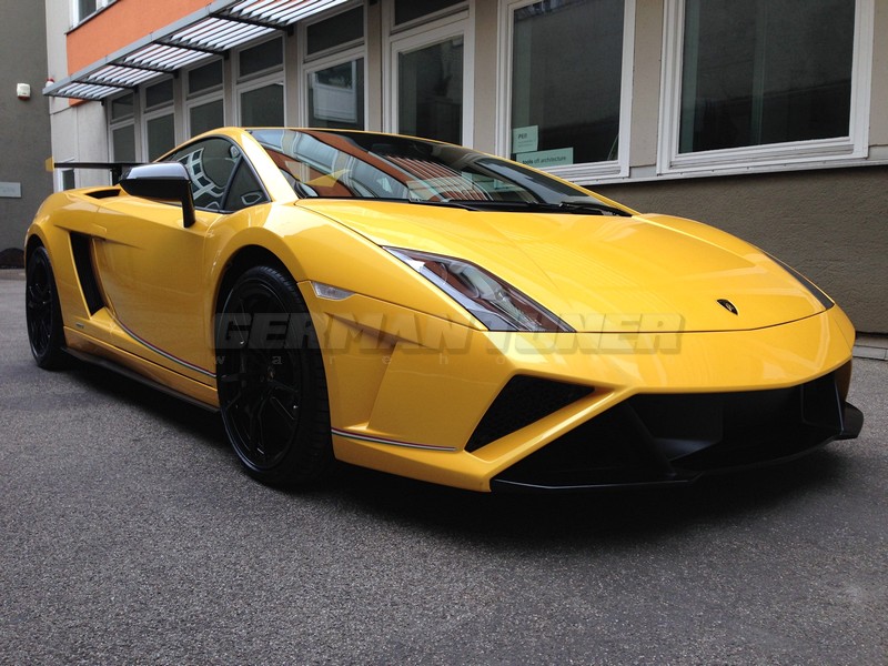 DMC Lamborghini Gallardo Edizione-GT for LP560 & LP570 GT3 Carbon Fiber Front & Rear Bumper Super Trofeo Stradale - Image 5