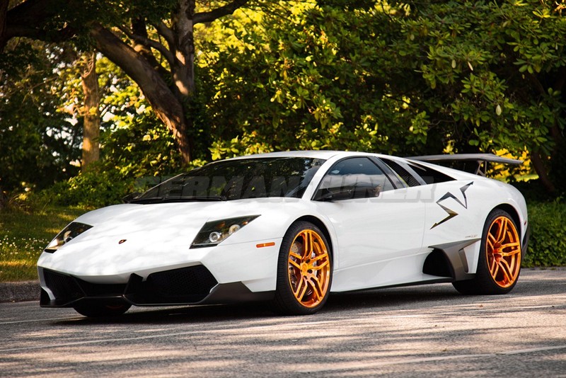 DMC Lamborghini Murcielago: Super Veloce (SV) Body Kit: Carbon Fiber Facelift for the OEM Coupe & Roadster: Fits 580, LP640 and LP670: Front & Rear Bumper, Wing Spoiler & Skirts Replacement - Image 2