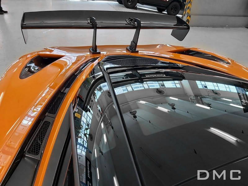 DMC McLaren 720s : Forged Carbon Fiber Aero Kit: GT2 GT3 Track Car Spoiler: Cup Car Goose Neck Wing: Fits the OEM Coupe & Spyder - Image 2