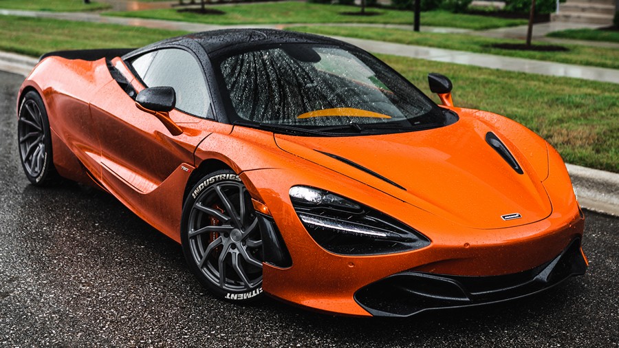 DMC McLaren 720s Rear Wing Trunk Lip Spoiler + Base Deck Lid P1 Style fits the OEM Coupe & Spider in Forged Carbon Fiber - Image 6