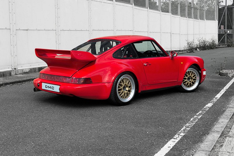 DMC Porsche 964 RSR GT3 Carbon Fiber Wing Spoiler Kit (Includes Deck Lid & Grill)