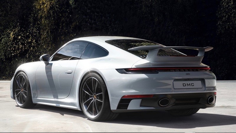 DMC Porsche 992 Aero Kit Forged Carbon Fiber Wing Spoiler fits OEM Carrera 4S, Targa & GTS - Image 3
