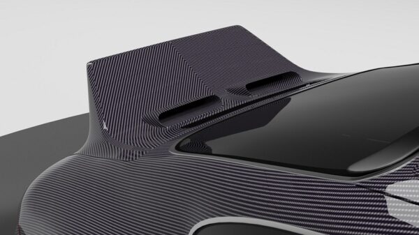 DMC Porsche 993 OEM Style Duck Wing Spoiler Carbon Fiber