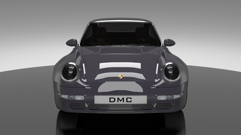 DMC Porsche 993 OEM Style Front Fenders Carbon Fiber