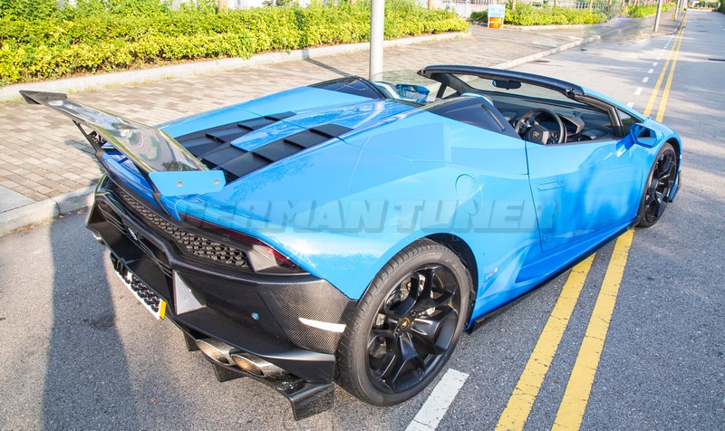 DMC Rear Bumper SV Style for Lamborghini Huracan LP610 - Image 2