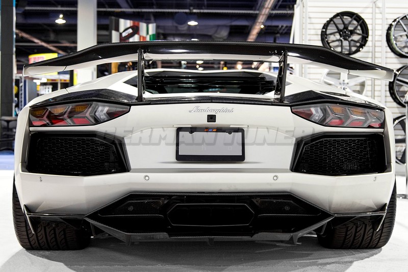 DMC Rear Diffuser + Air Tunnel for Lamborghini Aventador MV Molto Veloce - Image 2