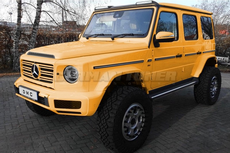 DMC RHD 4×4² Lift Kit Bolt On Portal for Mercedes-Benz G-Class, G500 & G63 AMG W464 W463a - Image 2