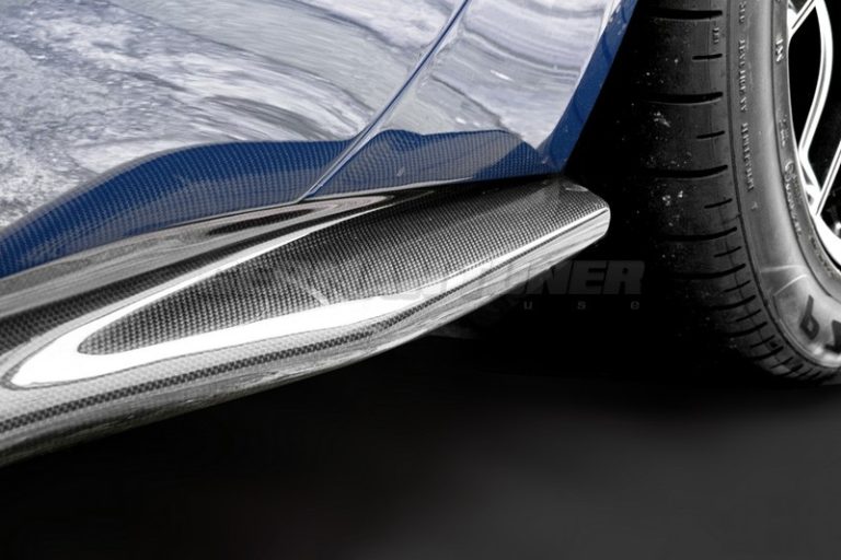 DMC Ferrari 812 SF - Forged Carbon Fiber Side Skirts Panels - OEM Replacments fit the SuperFast, GTS & Competizione