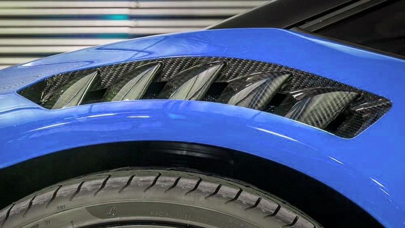 Lamborghini Huracan EVO Forged Carbon Fiber Front Fenders Vents fit the OEM EVO Coupe & Spyder, 4WD and RWD