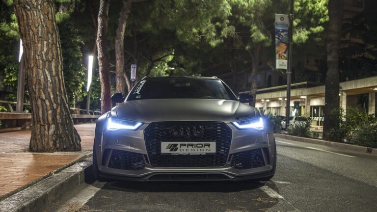 PRIOR-DESIGN PD600R Front Add-On Lip Spoiler for Audi A6 / A6 Avant [C7]