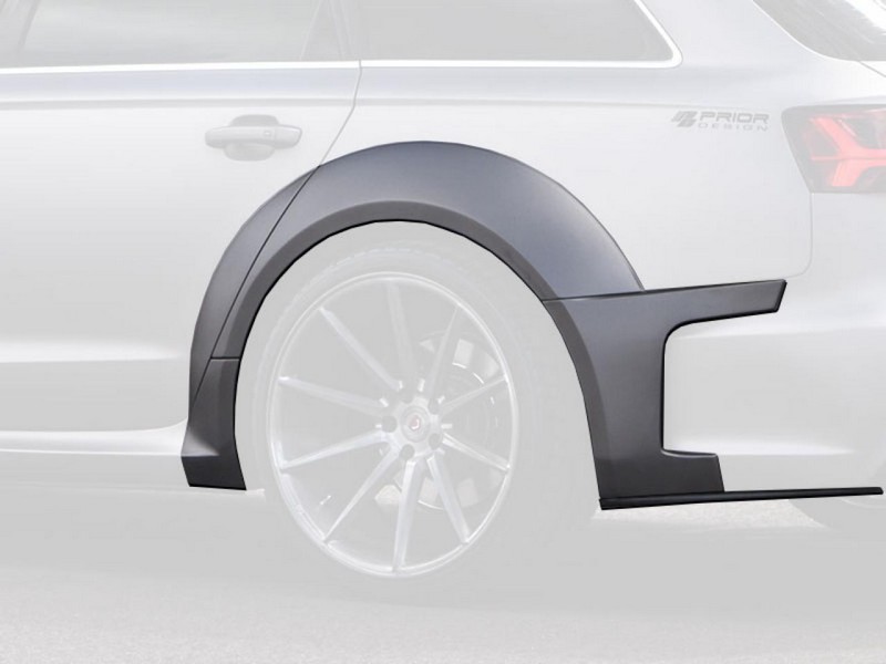 PRIOR-DESIGN PD600R Rear Widenings (10 Pcs.) for Audi A6 / A6 Avant [C7] - Image 3