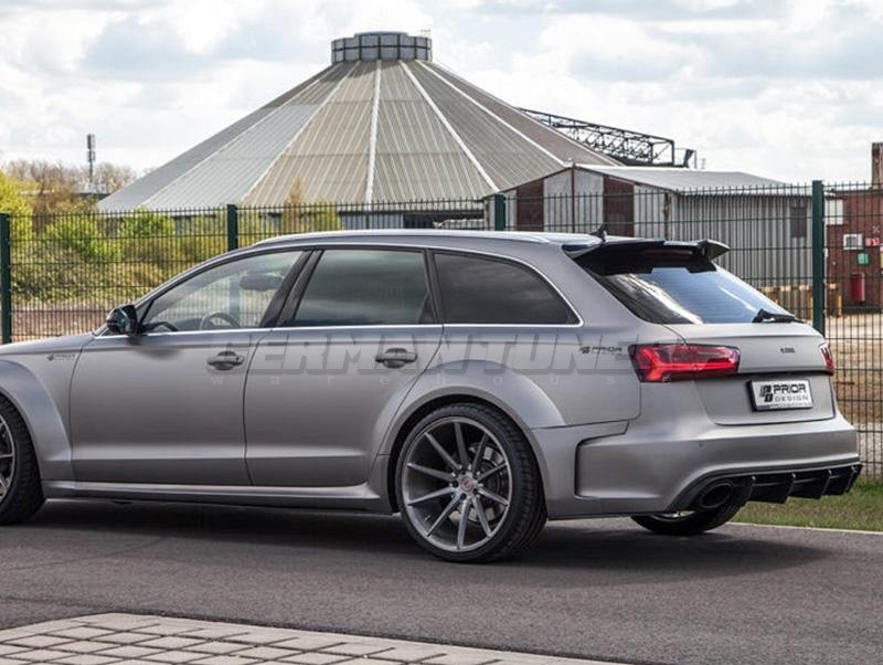 PRIOR-DESIGN PD600R Roof Spoiler for Audi A6 C7 (Avant) - Image 3
