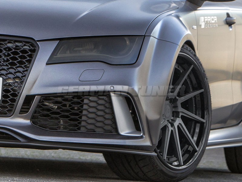 PRIOR-DESIGN PD700R Front Widenings 4 Pcs. for Audi A7 / S7 / RS7 [C7]