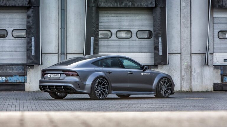 PRIOR-DESIGN PD700R Side Skirts Add-On Lip Spoiler for Audi A7 / S7 / RS7 [C7]