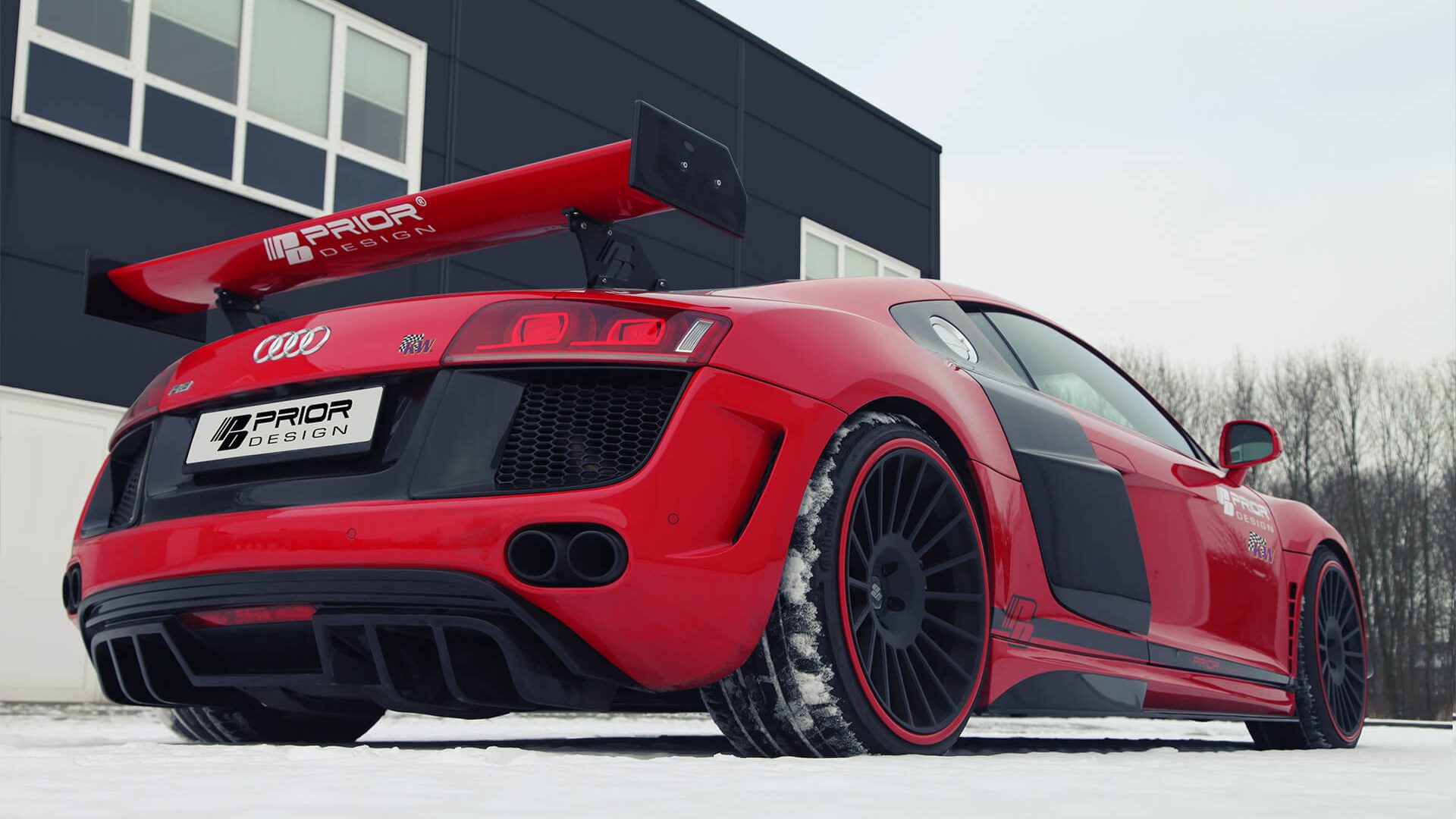 PRIOR-DESIGN PD GT650 Rear Bumper for Audi R8 I [2006-2015]