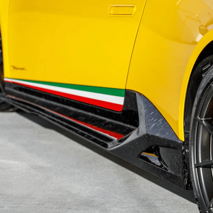 Vorsteiner Lamborghini Huracan Performante Vicenza Edizione Aero Front Spoiler (Carbon Matrix) - Image 8