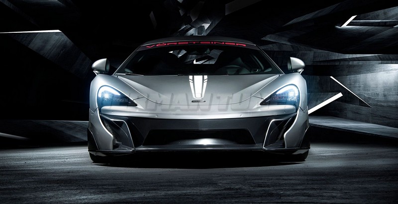 VORSTEINER 50-VX Front Bumper & Front Splitter for McLaren 570S All Models - Image 2