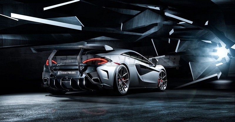VORSTEINER 570-VX Aero Wing Blade & Uprights for McLaren 570S All Models - Image 3