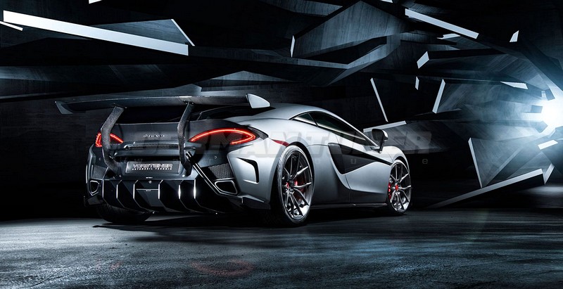 VORSTEINER 570-VX Aero Wing Blade & Uprights for McLaren 570S All Models - Image 2