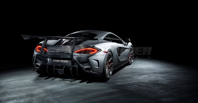 VORSTEINER 570-VX Rear Bumper & Rear Diffuser for McLaren 570S All Models - Image 2