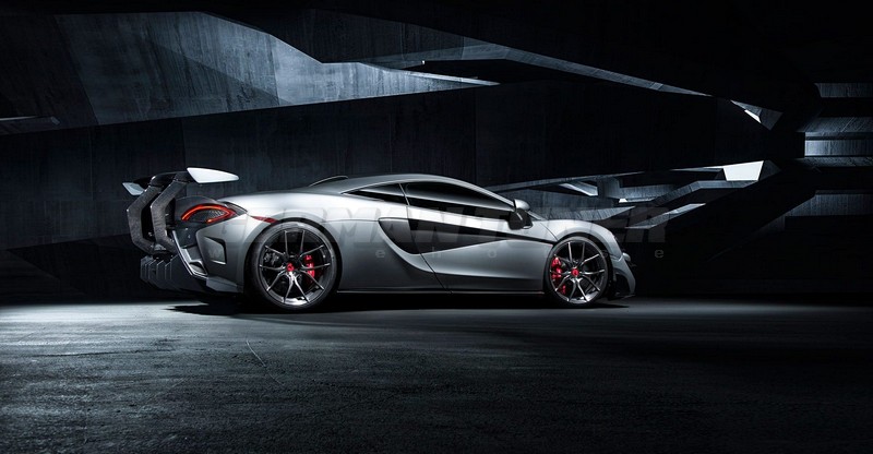 VORSTEINER 570-VX Rear Bumper & Rear Diffuser for McLaren 570S All Models - Image 3