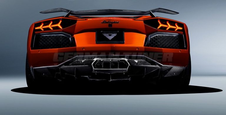 Vorsteiner Aero Rear Diffuser for Lamborghini Aventador Zaragoza Edizione