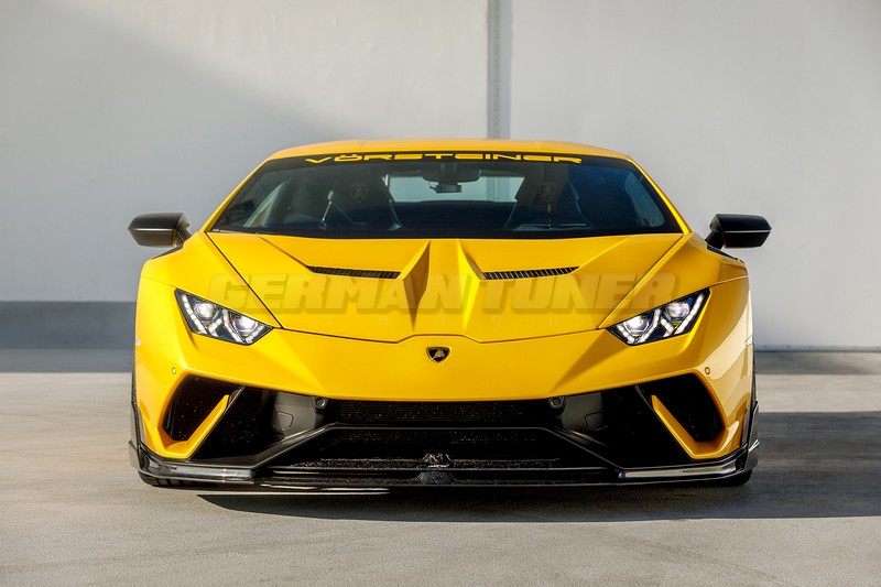 Vorsteiner Lamborghini Huracan Performante Vicenza Edizione Aero Front Spoiler (Carbon Matrix)