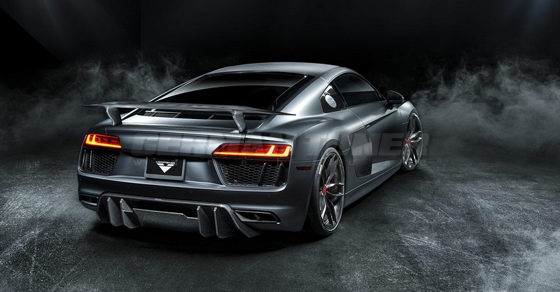 Vorsteiner Carbon Fiber Rear Diffuser for Audi R8 - Image 6