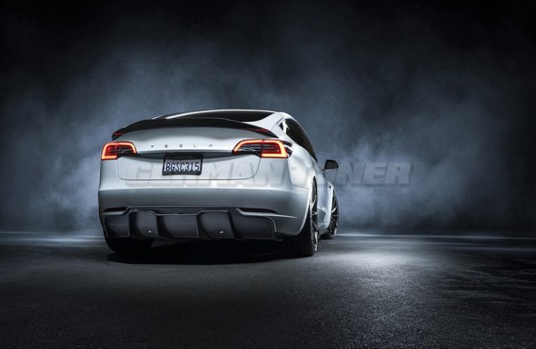 VORSTEINER Volta Aero *Track Edition* Rear Diffuser Carbon Fiber for Tesla Model 3