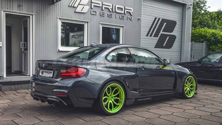 PRIOR-DESIGN PD2XX Rear Widenings for BMW 2-Series F22/F23 Coupe / Cabrio