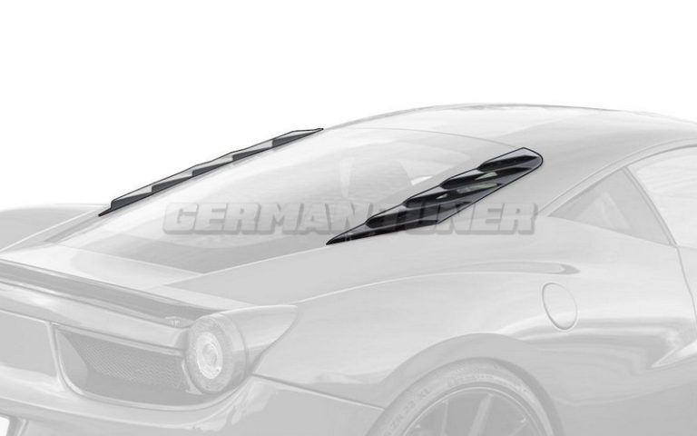 PRIOR-DESIGN PD458 Engine Vents Inserts for Ferrari Italia F458