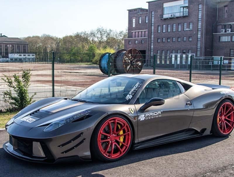 PRIOR-DESIGN PD458 Front Bumper for Ferrari Italia F458 - Image 7