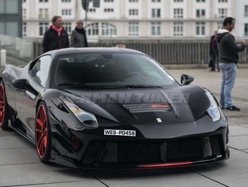 PRIOR-DESIGN PD458 Front Bumper for Ferrari Italia F458 - Image 4