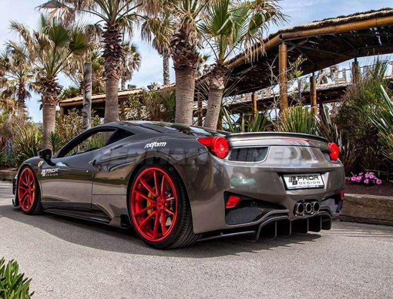PRIOR-DESIGN PD458 Rear Bumper for Ferrari Italia F458 - Image 5