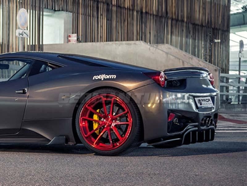 PRIOR-DESIGN PD458 Rear Bumper for Ferrari Italia F458 - Image 4