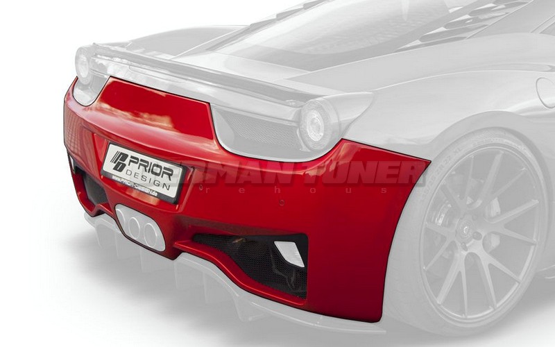 PRIOR-DESIGN PD458 Rear Bumper for Ferrari Italia F458 - Image 2