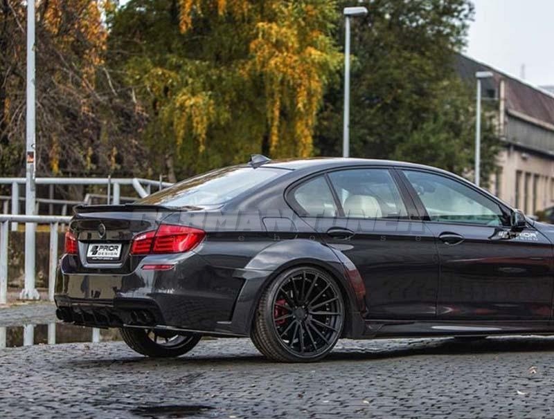 PRIOR-DESIGN PD55X Rear Diffusor for PD55X Rear Bumper for BMW 5-Series F10 - Image 4