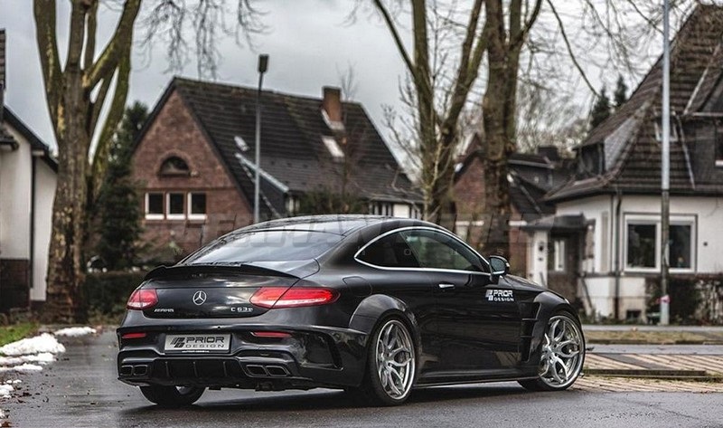 PRIOR-DESIGN Rear Trunk Spoiler for Mercedes C-Coupe C205 - Image 4