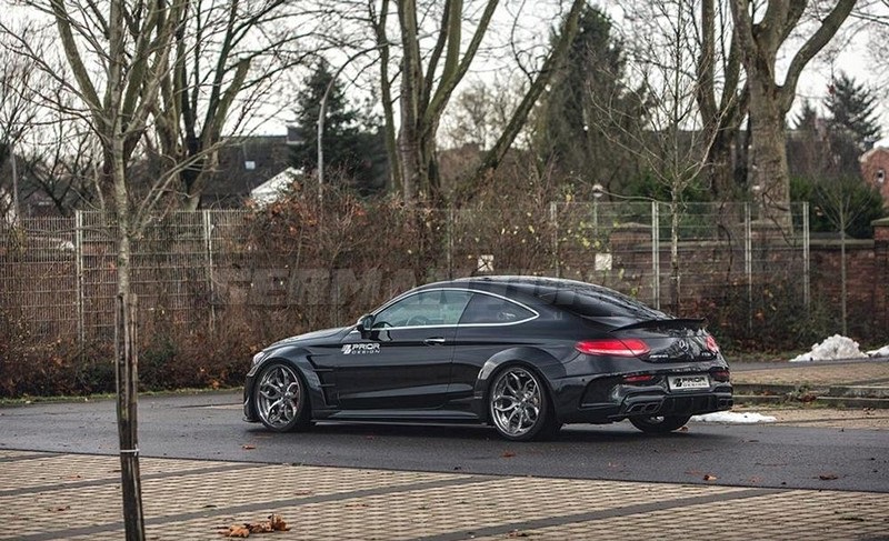 PRIOR-DESIGN Rear Trunk Spoiler for Mercedes C-Coupe C205 - Image 3