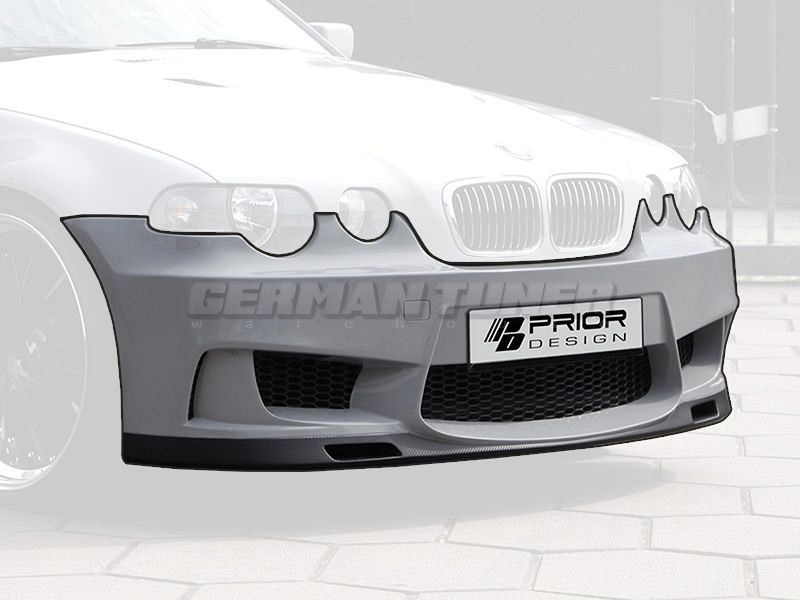Prior Design Pd Mr Front Bumper For Bmw 3 Series E46 Compact Fl Need vin# confirm fitment,$back guarentee,freeship 2way. german tuner warehouse german tuner warehouse
