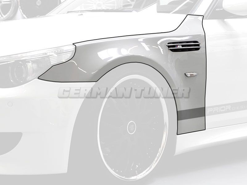 PRIOR-DESIGN PDM5 Front Fenders for BMW 5-Series E60 Limousine - Image 2