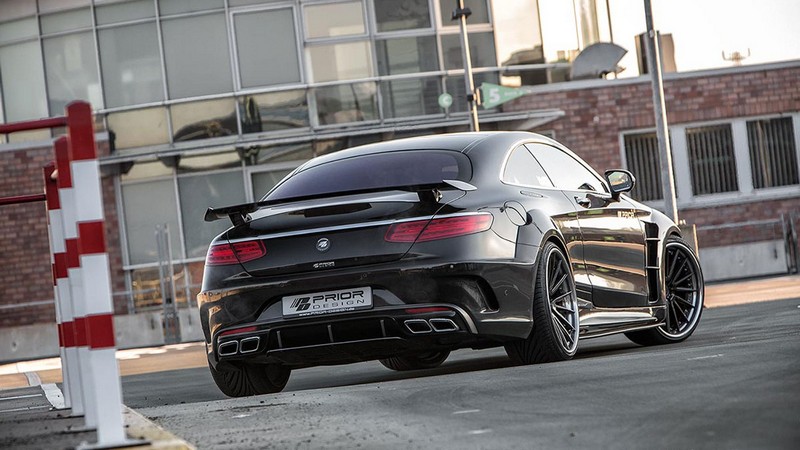 PRIOR-DESIGN PD75SC Rear Trunk Spoiler for Mercedes S-Coupe C217 Model