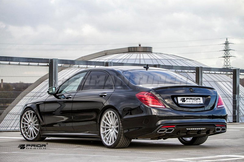 PRIOR-DESIGN PD800S Rear Trunk Spoiler for Mercedes S-Class W222
