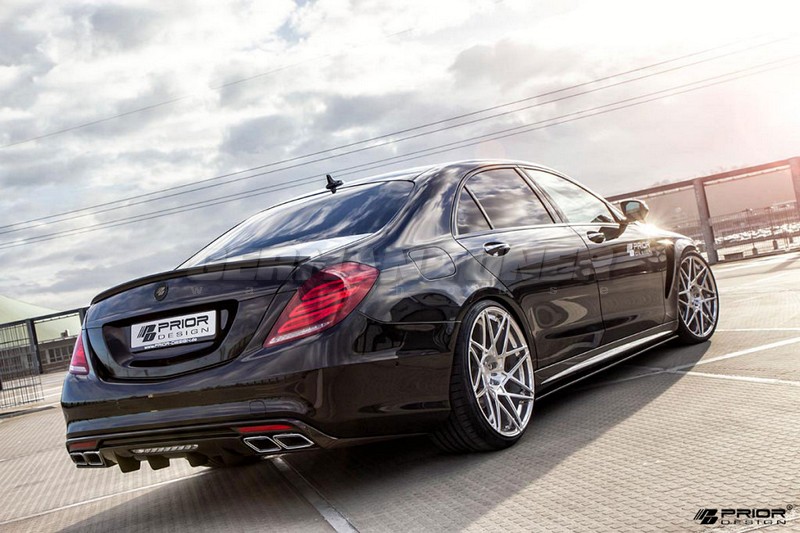 PRIOR-DESIGN PD800S Rear Trunk Spoiler for Mercedes S-Class W222 - Image 2