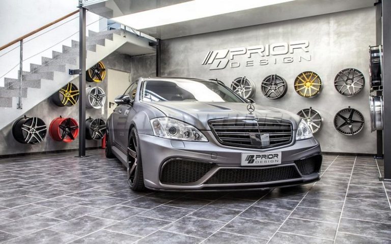 PRIOR-DESIGN PD Black Edition V3 Widebody Aerodynamic Kit for Mercedes S-Class W221