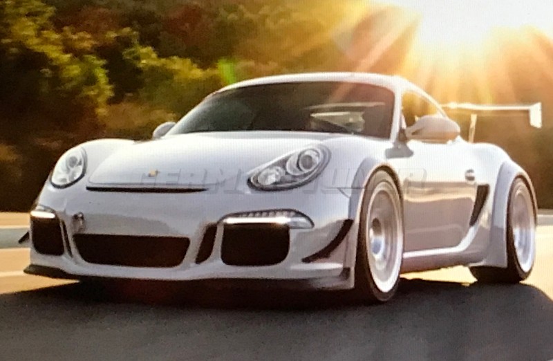 991 Style Front Bumper for Cayman Bodykits - Image 4