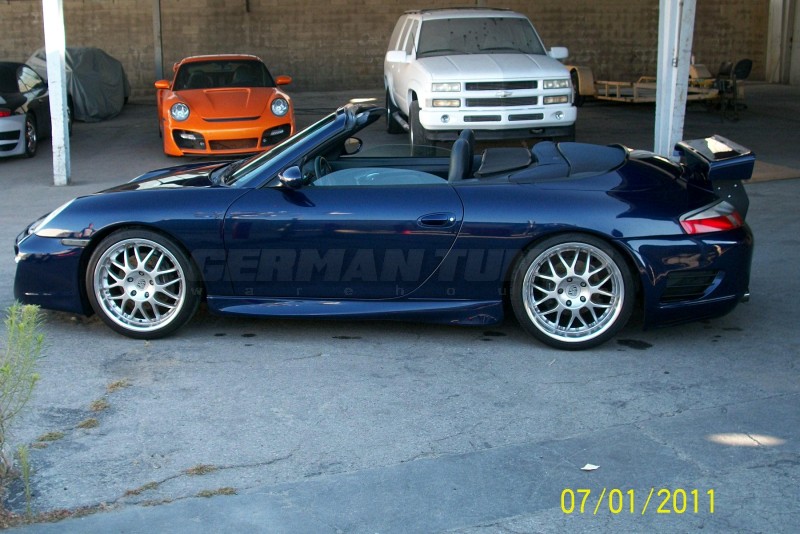 997 GTS Rear Spoiler for Carrera 996 Cab Bodykit - Image 2