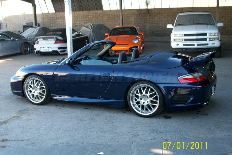 997 GTS Rear Spoiler for Carrera 996 Cab Bodykit - Image 3