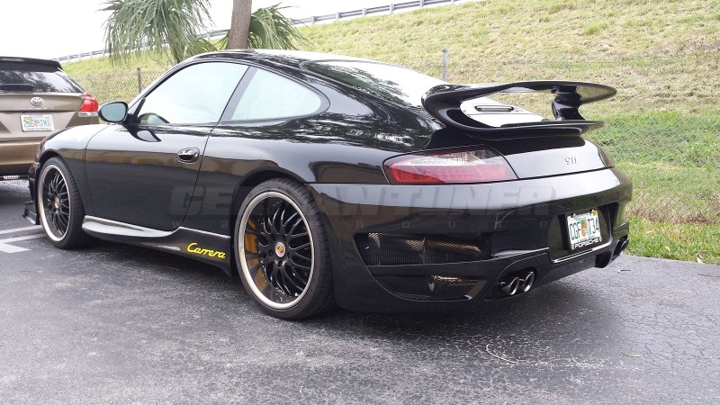 997 Techart GTS Style Rear Bumper for Carrera 996 Bodykit - Image 3